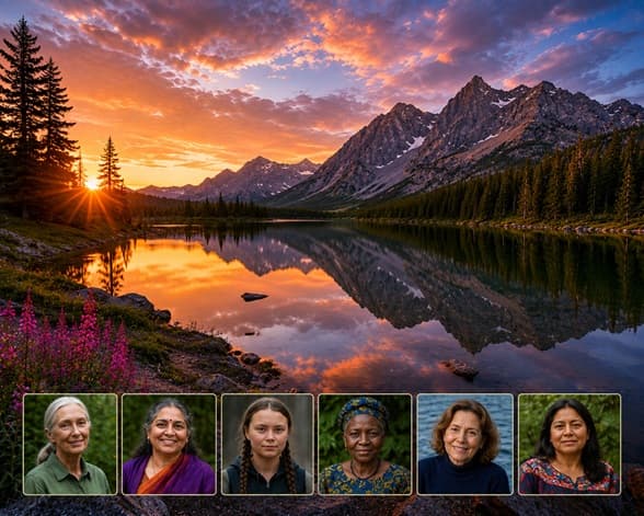 Six Women, One Planet - Stories of Courage Changing the Future of the Earth.