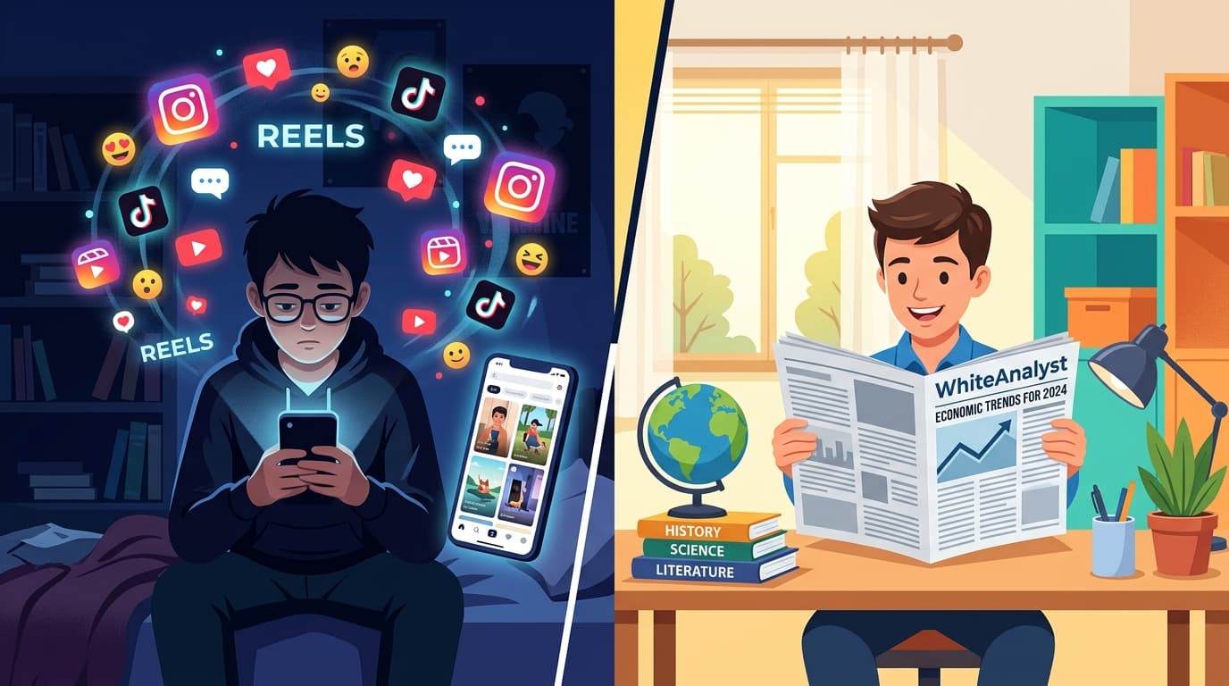 Endless Scrolling vs Meaningful Reading