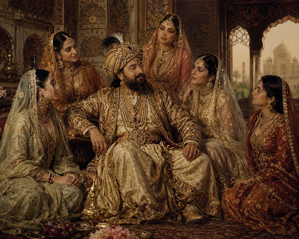 The Empires of Lavishness - The reality of Luxury and Extravagant Lives of the Mughal Emperors.