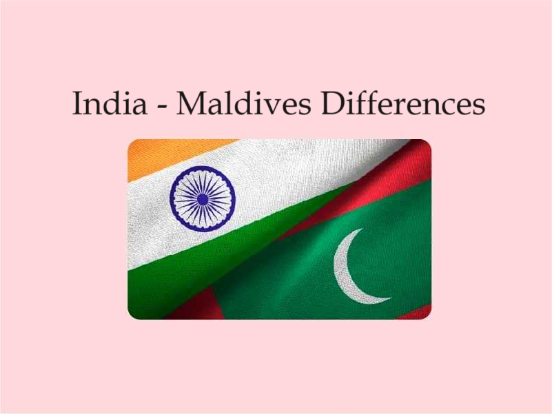 The Dynamic Relationship between India & Maldives.
