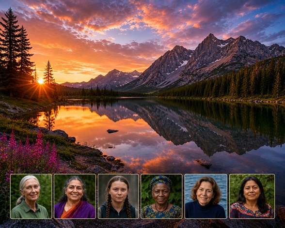 Six Women, One Planet - Stories of Courage Changing the Future of the Earth.